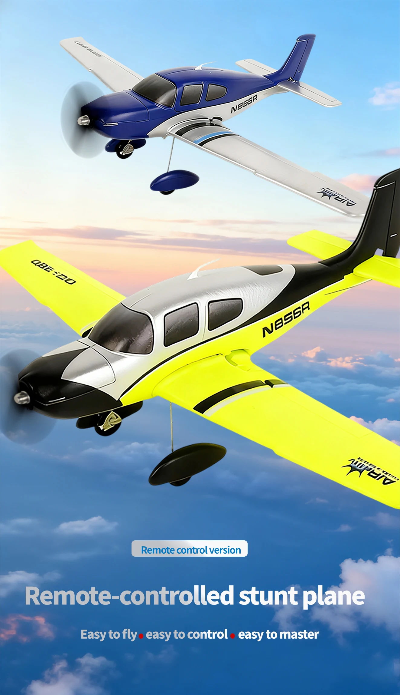 Фото Радиоуправляемый планер QIDI580 с технологией полета на больших высотах, 4-канальный пульт управления 2.4G, для мальчиков, с бесщеточным двигателем, подарок на день рождения №5