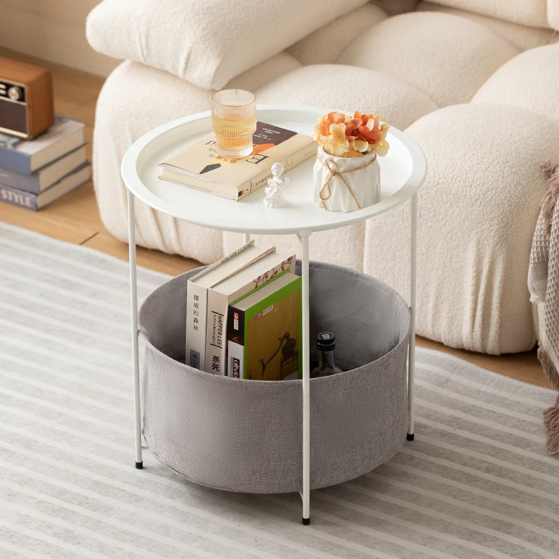 

Metal Modern Coffee Tables Tray Living Room Small Side Coffee Table Simple Standing Floor Basse De Salon Entrance Hall Furniture