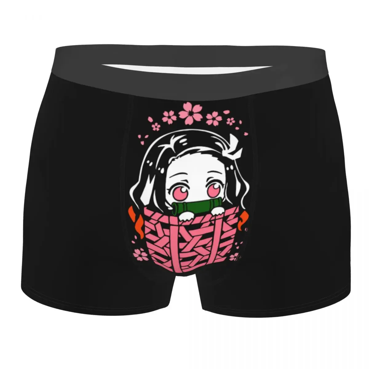 

Трусы-боксеры Nezuko Kamado Kimetsu No Yaiba, нижнее белье из аниме «рассекающий демонов», шорты для манги