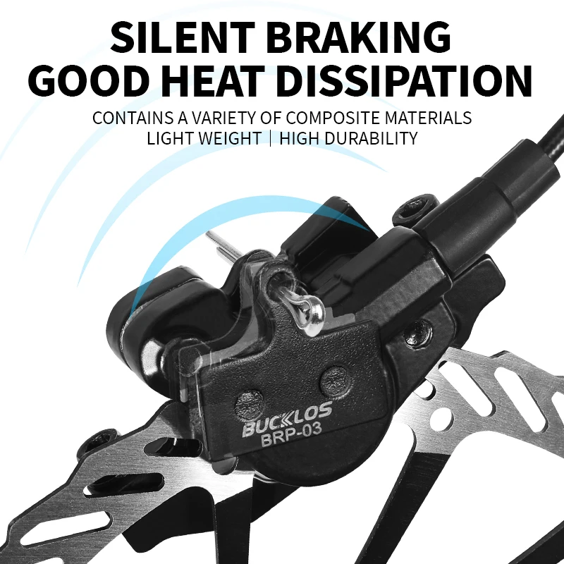 BUCKLOS велосипедные тормозные колодки из смолы MTB дисковые для SHIMANO G01S F03C прочные