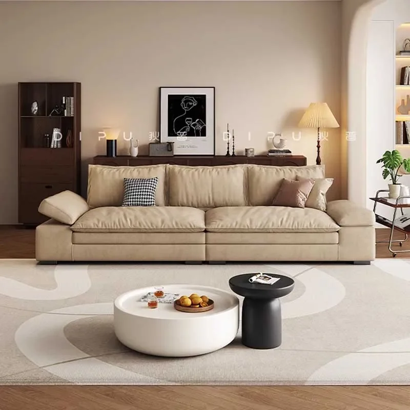 Двойные современные дешевые диваны Relax Europe Fillers Choice Гостиная Диван Пуфы Ленивый