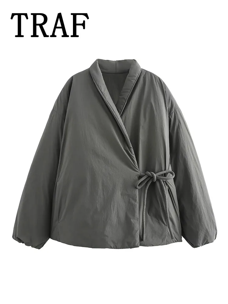 Женское двубортное кимоно TRAF