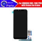 ЖК-дисплей UMIDIGI ONE 5,9 дюйма, кодирующий преобразователь сенсорного экрана в сборе Оригинальный Новый ЖК-дисплей с сенсорным дигитайзером для UMIDIGI ONE PRO с инструментами