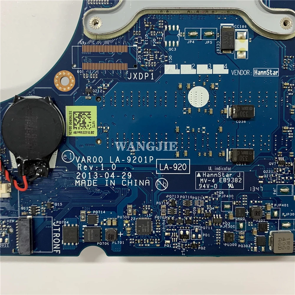Восстановленная материнская плата для ноутбука Dell Alienware M14X R3 RWYMN 0RWYMN CN-0RWYMN VAR00 LA-9201P W GTX765M GPU 100% полностью протестирована (art.: 3920bef506aca) - 3920bef506aca