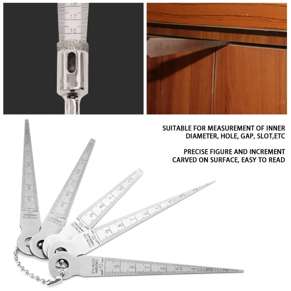 Инструмент для измерения щупа конусный калибр 1 комплект сварочный конус из