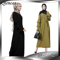 muslim fashion hijab dress turkey abaya dubai maxi dresses for women plus size 7xl islamic clothing robe longue femme musulmane