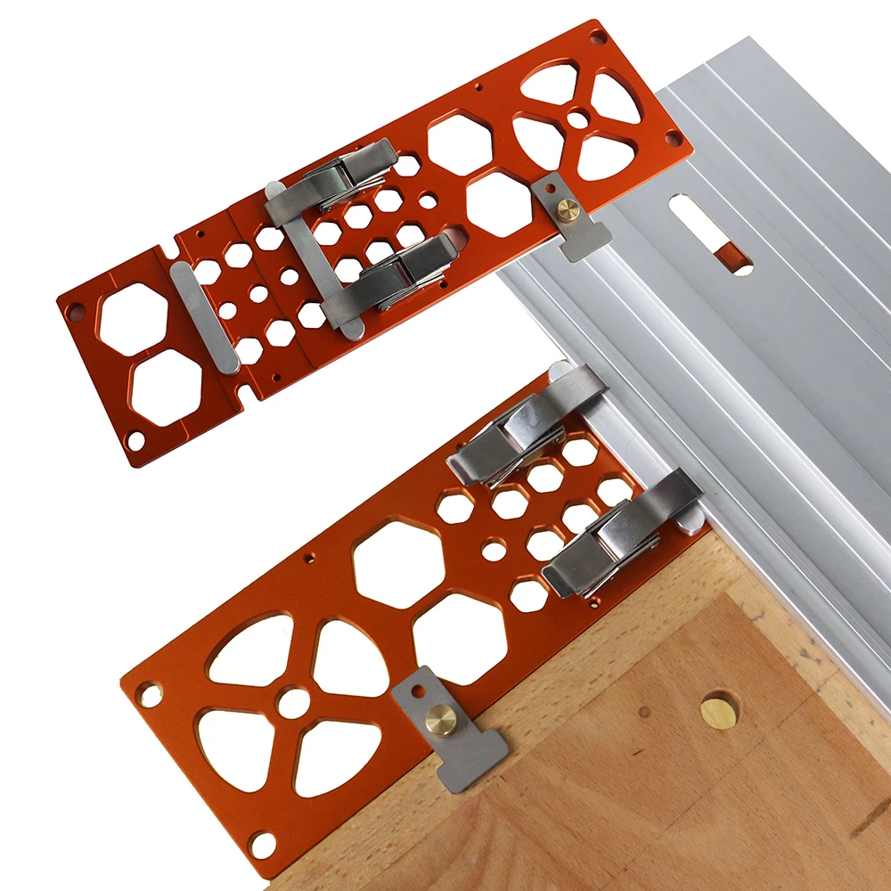 

Woodworking 90 Degree Angle Stop Aluminum Alloy Track Saw Square Positioning Plate For Festool Makita Circular Saw Guide Rails