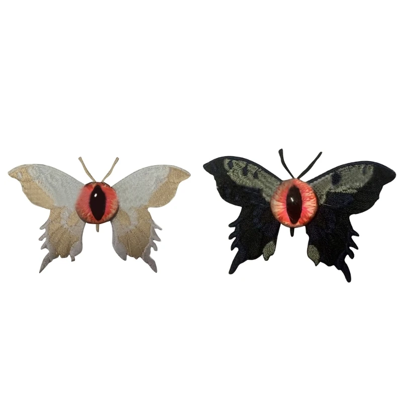 

M89E Hair Clip Y2K Side Clip Gothics Hair Pin Punk Hair Accessory for Women