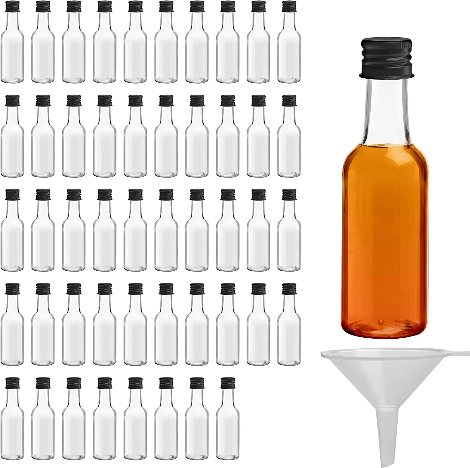 

Party Bottles Bottles Little Cocktail Bottles With Mini For Sauce Plastic Weddings Funnels Hot Spirit Liquor Favors Alcohol