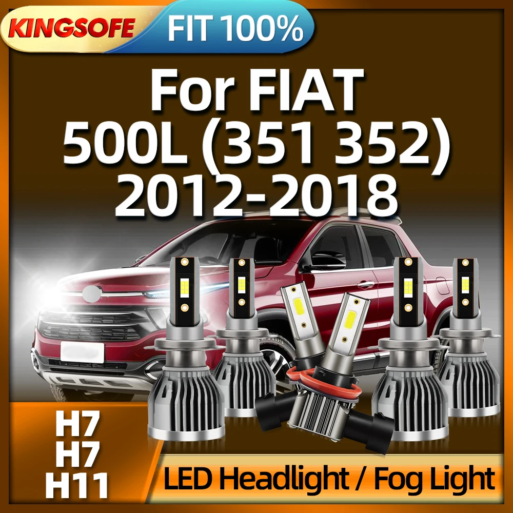 

Roadsun 110W H7 LED Car Light H11 Headlight Auto 6000K For FIAT 500L (351 352) 2012 2013 2014 2015 2016 2017 2018