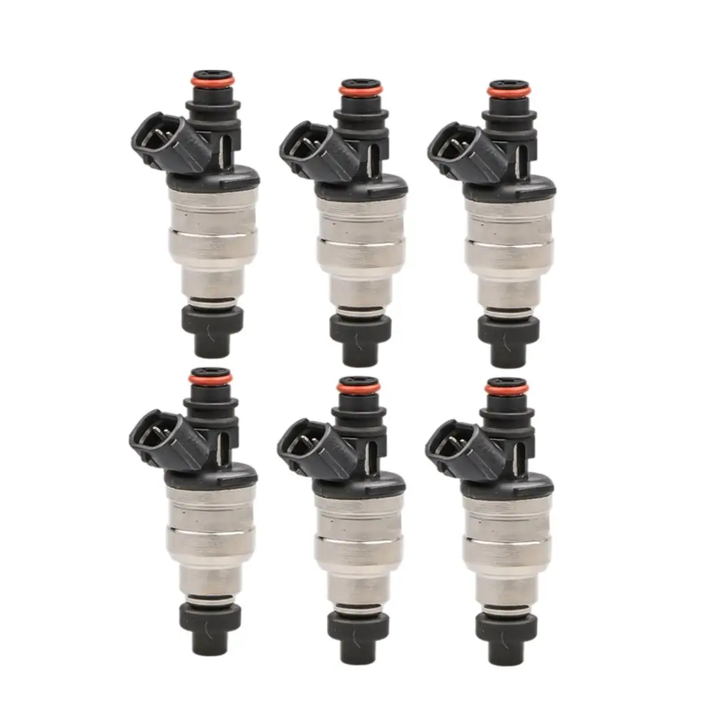 

Set of 6 Fuel Injectors 23250-35040 22842-12130 Replace for T100