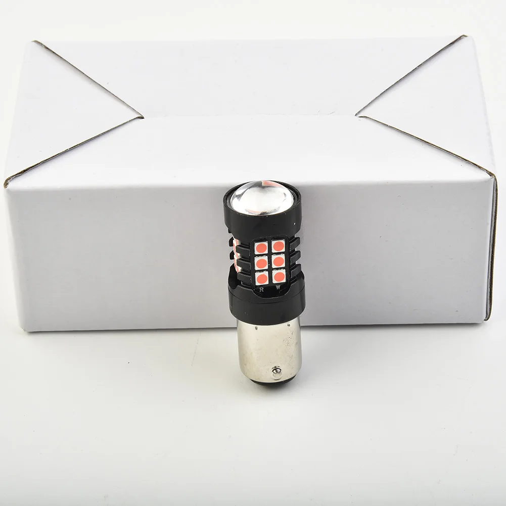

Car LED Strobe Taillight Brake Light Flashing 3 Times Stop 1157 Bulbs Red Universal Blinking Turn Signal Lamp Strobe Tailligh
