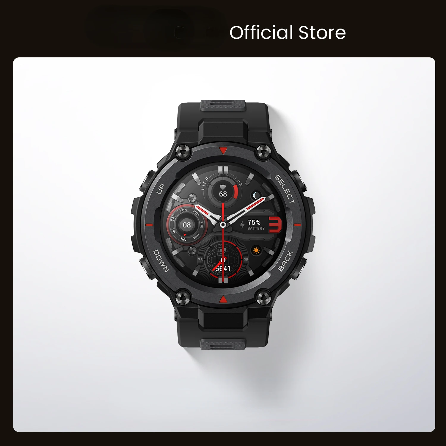 

Смарт-часы T-rex Trex Pro T Rex с GPS, водонепроницаемые, 390 мАч