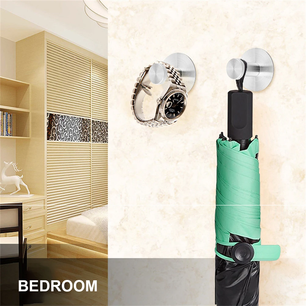 

Настенный дверной крючок, бытовая Водонепроницаемая сверхпрочная вешалка для полотенец из нержавеющей стали