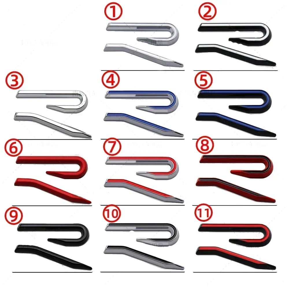 

Металлическая передняя решетка автомобиля, задняя наклейка на багажник для Volkswagen R Line R Logo POLO PASSAT B5 B6 B7 Golf 5 6 7 Jetta Touareg Bora Tiguan