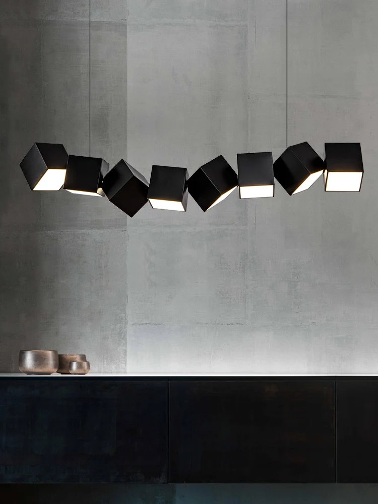 

Hanging Lamp Fashion Home Decor Indoor Pendant Lighting Dining Table Room Chandelier Modern Simple Nordic Light Luxury Long Bar