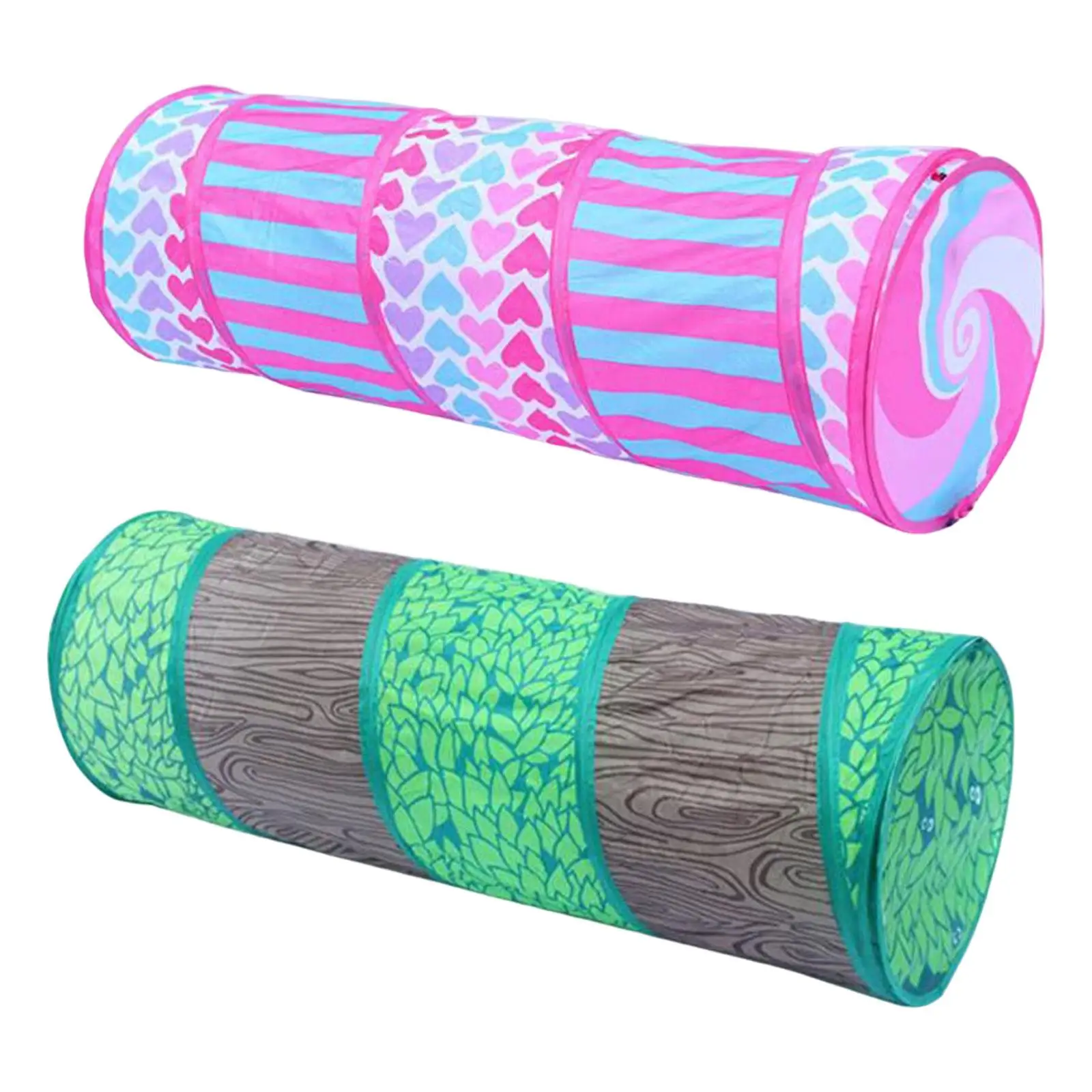 

Kids Crawl Through Play Tunnel Outdoor Toy Children Crawl Through Action Pop up Crawl Baby Tunnel Toy for Dogs Cat Pets Gift