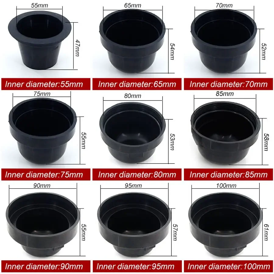 1 шт. колпачки для пылезащитных фар 55/60/65/70/75/80/85/90 95 мм 100