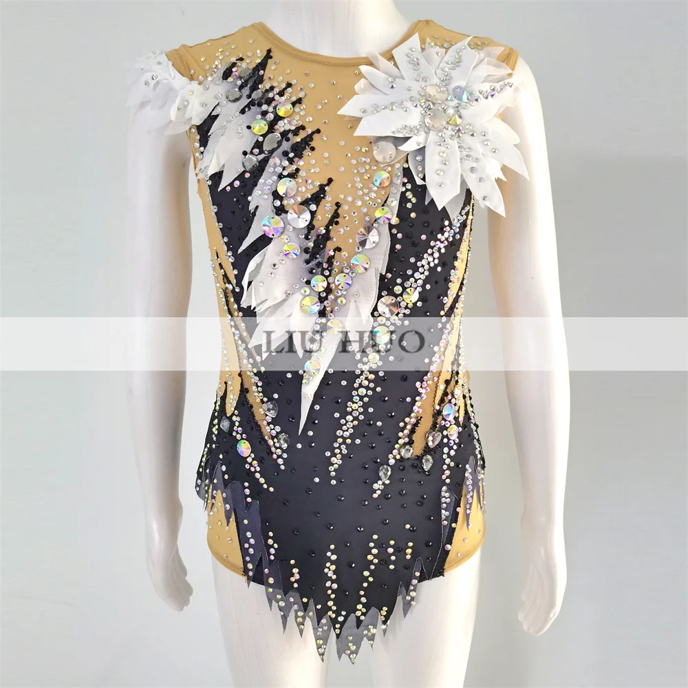 Трико LIUHUO для художественной гимнастики костюм взрослых и женщин танцевальное