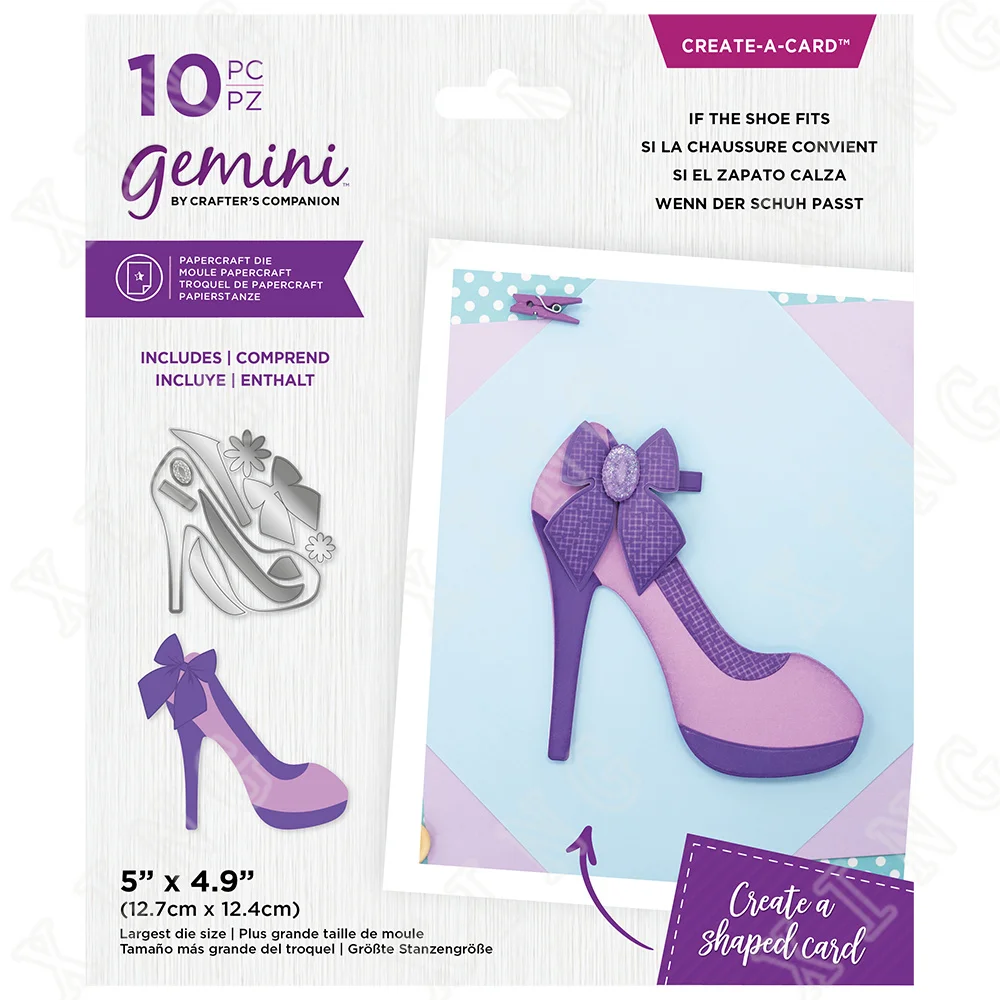 

New if the Shoe Fits Metal Cutting Dies for Diy Scrapbooking Crafts Stencils Maker Photo Album Template Handmade Decoration