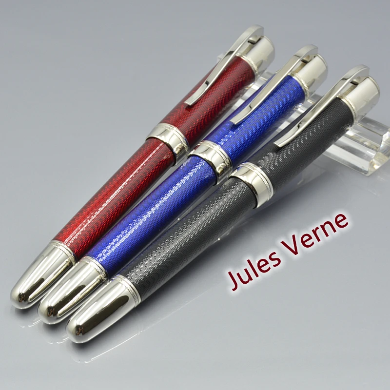 

high quality Jules Verne Black / Blue MB Roller ball pen / Fountain pen / Ballpoint pen office stationery luxury ball pens