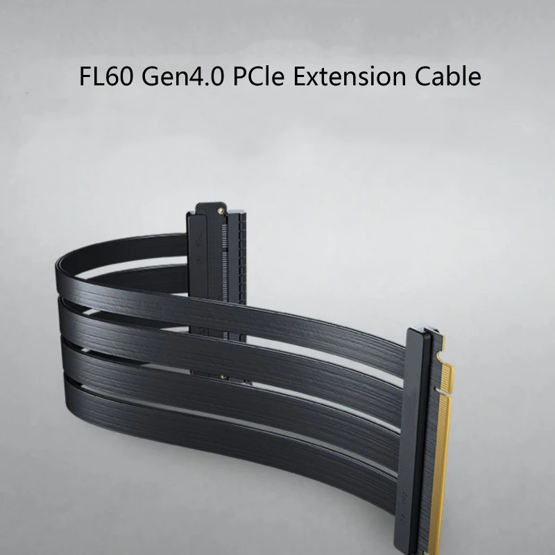 

FL30 PCI-E GPU Удлинительный провод, защита от помех PCIE X16, вертикальная установка, рандомное крепление, 300 мм Удлинительный шнур