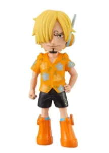 BANDAI оригинальная Слитная WCF серия EGGHEAD 1 Luffy Sanji Nami World Коллекционная Фигурка