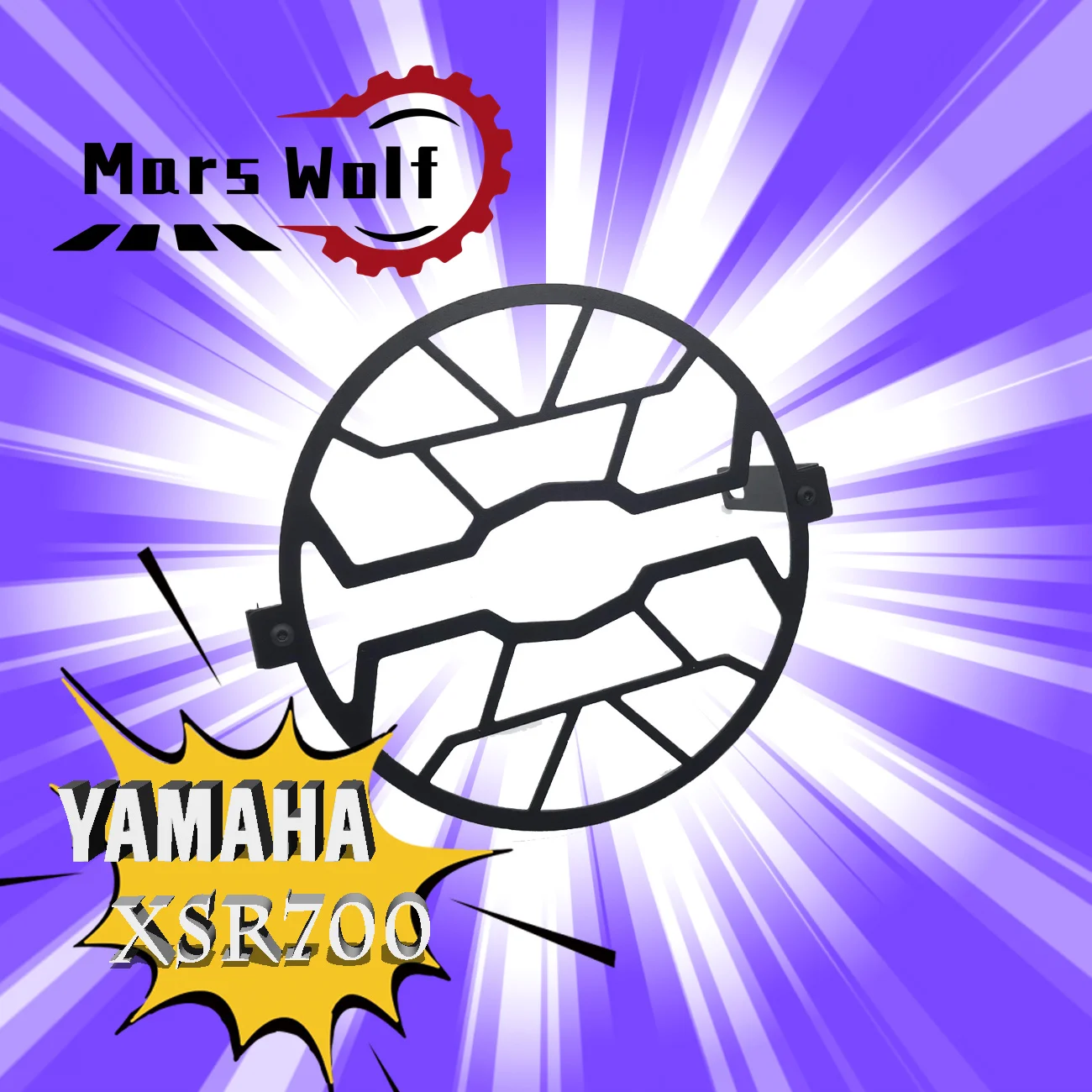 

For Yamaha XSR700 XSR900 2016-2021 Motorcycle Modified Headlight Protective Cover Stainless Steel Headlight Fence Protective Net