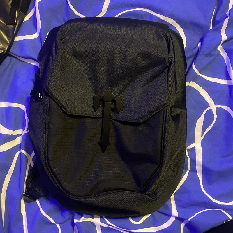 

Trapstar Men's Shoulder Bag Daily Travel Camping Backpack Women's Waterproof Nylon School Bag Hight Street Small Capacity Wallet