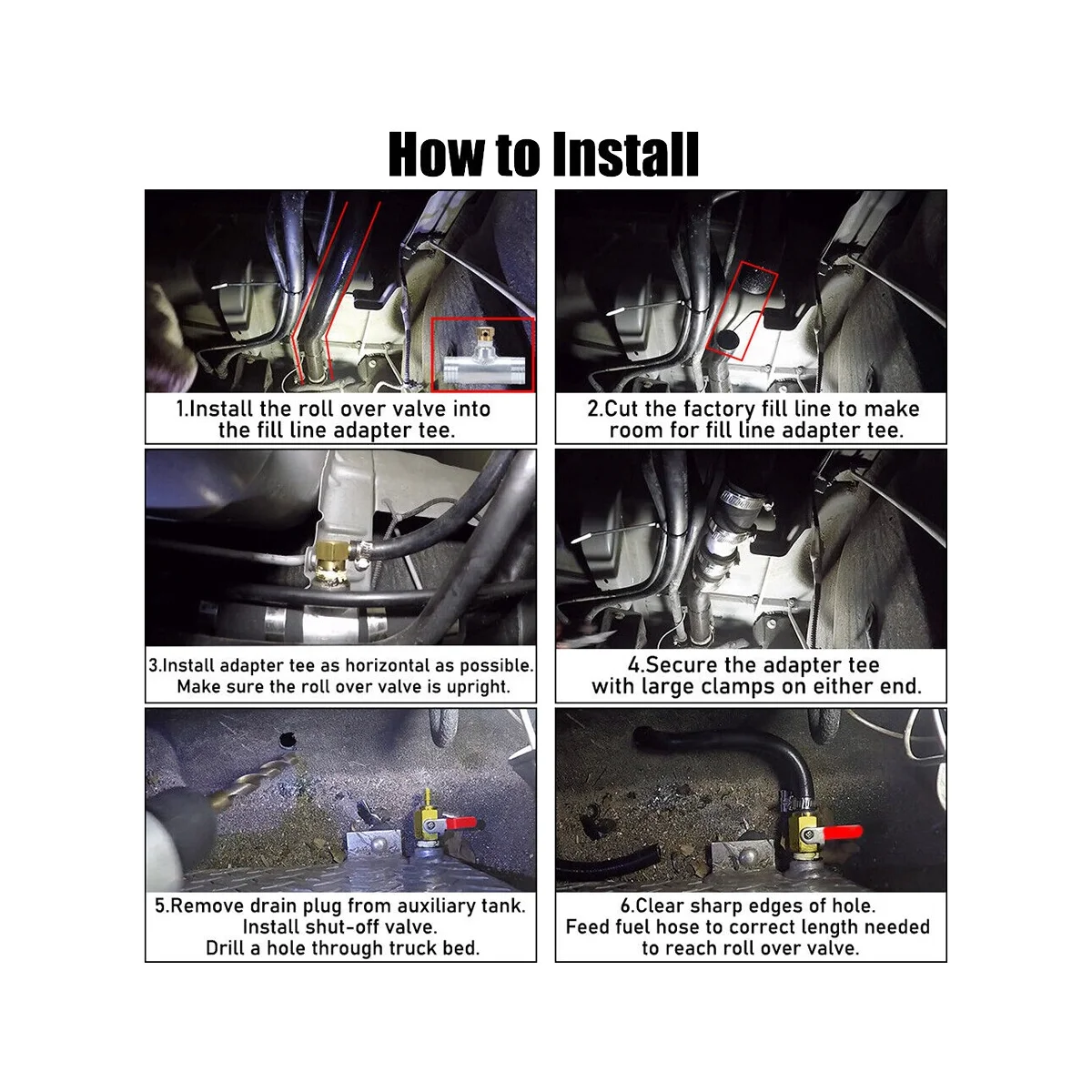 

11025 устанавливаемые наборы резервуаров для дополнительного монтажа резервуара 2012-2022 1 1/2 дюйма