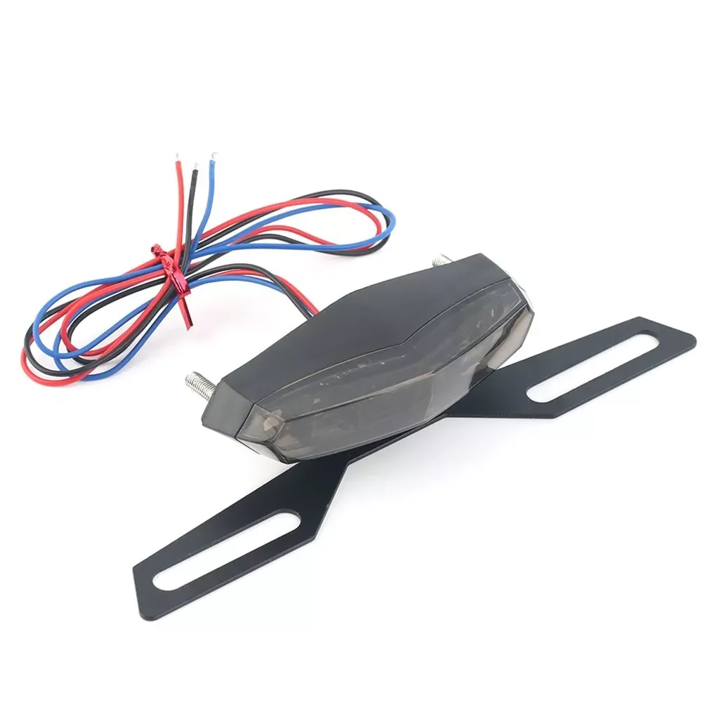 

ABS and Metal Black Long life Low Consumption Professional LED Motorcycle Rear Tail Light Brake Stop Light
