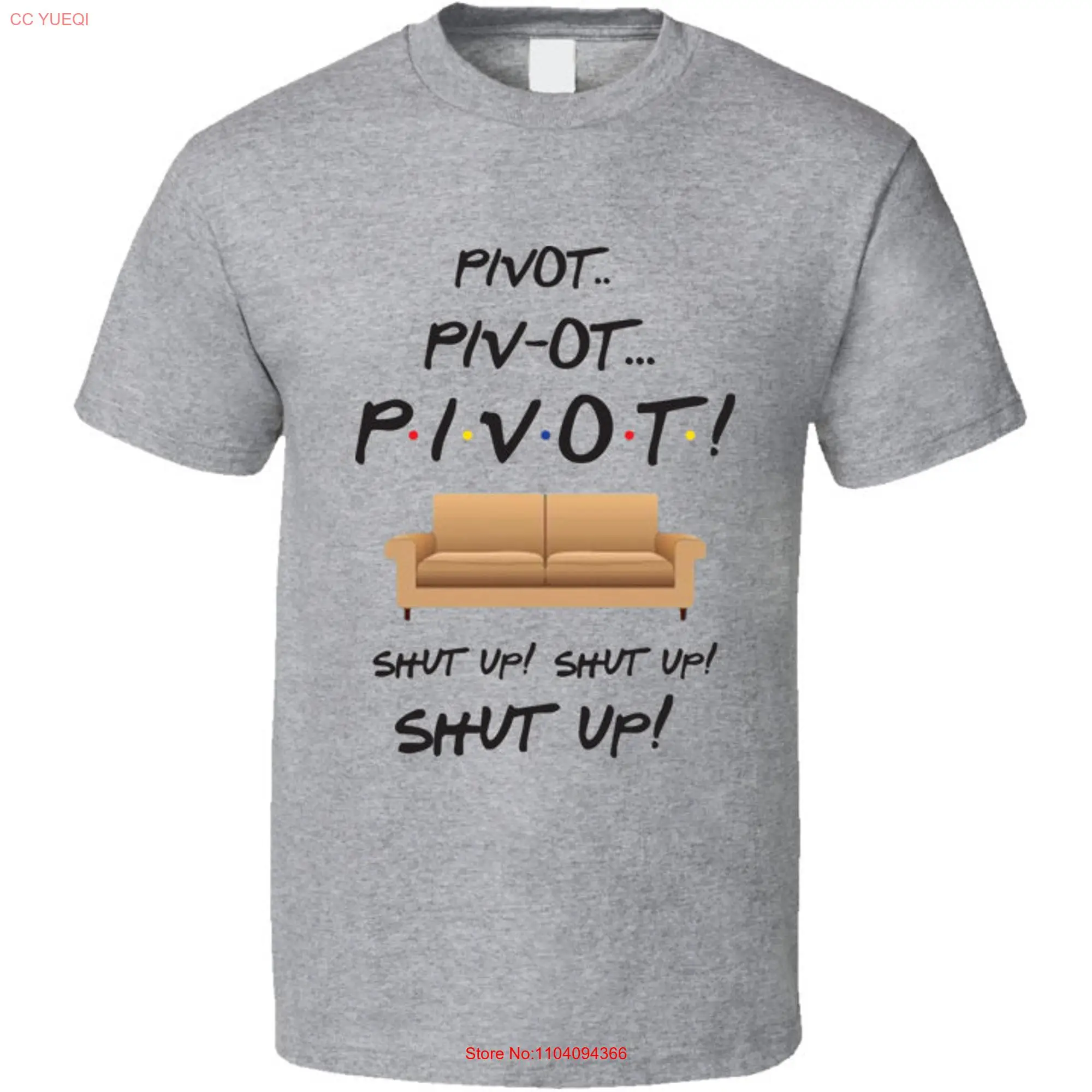 Классическая футболка с забавными мотивами сериала Дженнифер Аннистон Дэвид