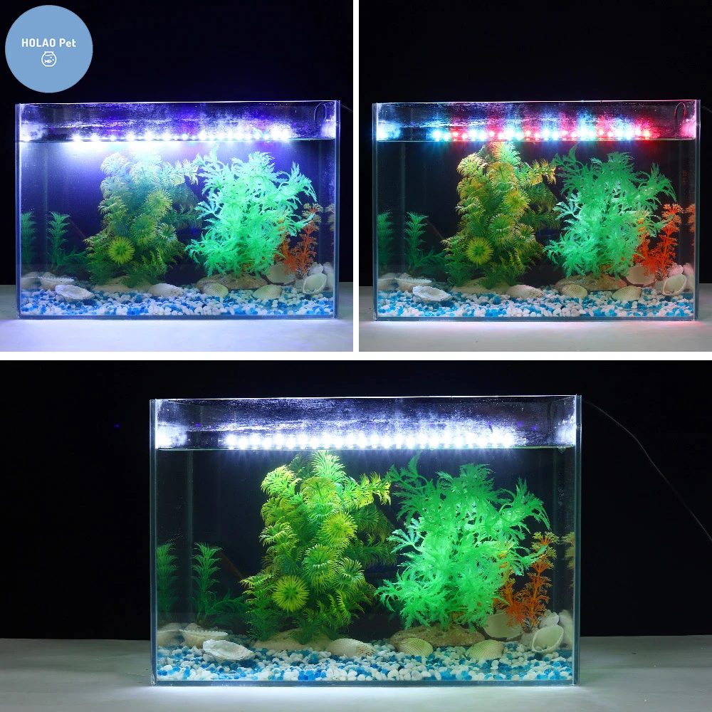 

EU-Plug Colorful Diving Fish Tank LED Lamp Aquarium Light Fishbowl Terrarium Accessories Jellyfish Carp Shrimp Turtle Reptile