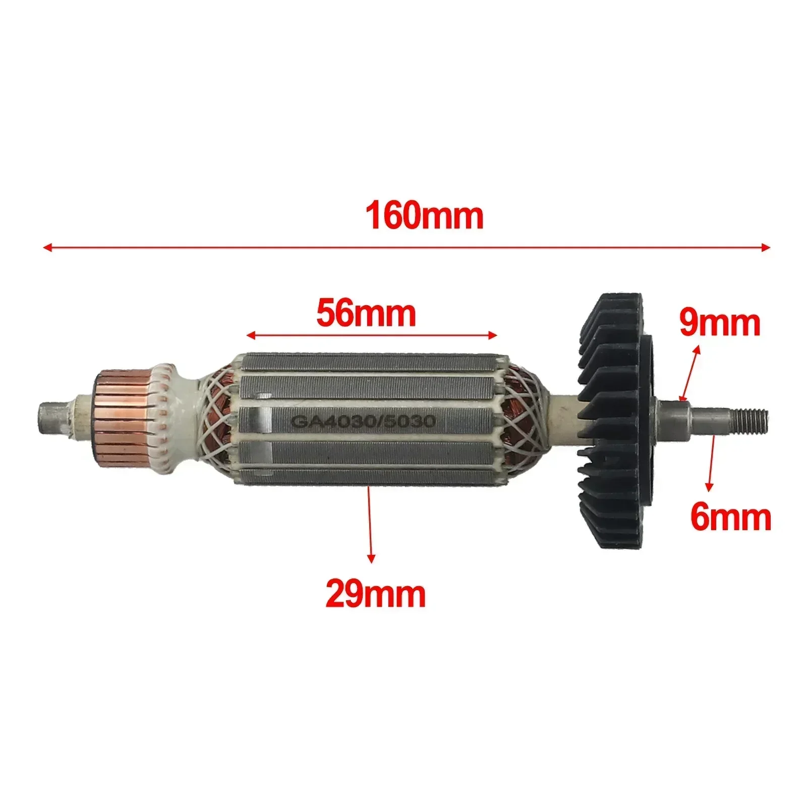 1 шт. запасные части якоря ротора для GA5030 GA4530 GA4030 GA5034 GA4534 GA4031 угловая шлифовальная