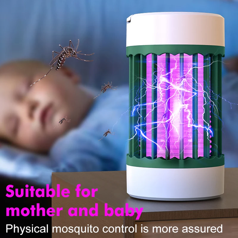 Электрическая ловушка для насекомых Отпугиватель комаров без радиации с