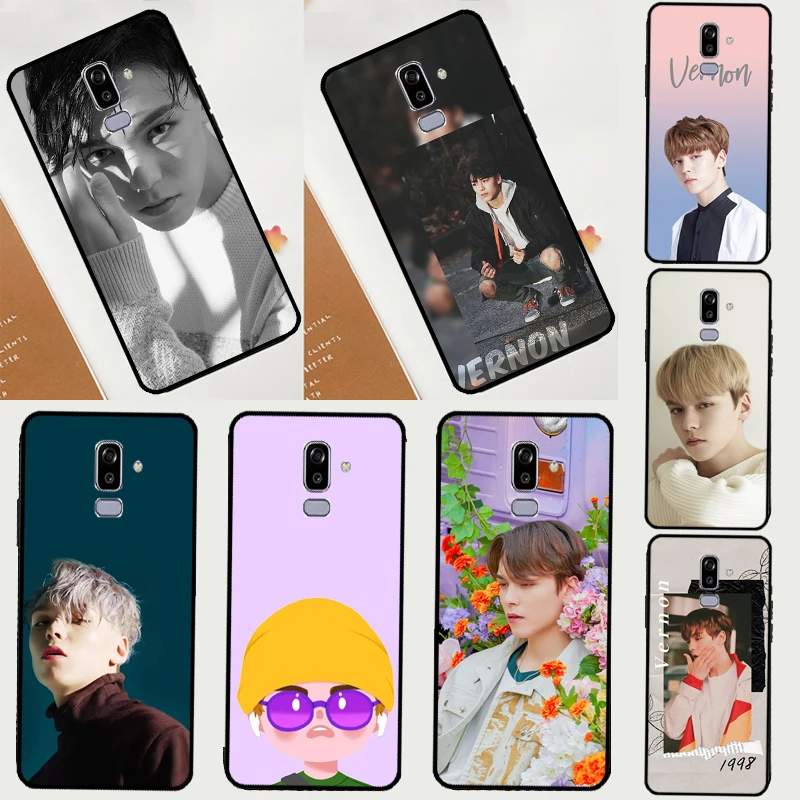 Чехол Vernon Meme для Samsung Galaxy J4 J6 Plus 2018 A6 A7 A8 A9 J8 J1 J3 J5 J7 2016 A3 A5 2017, чехол