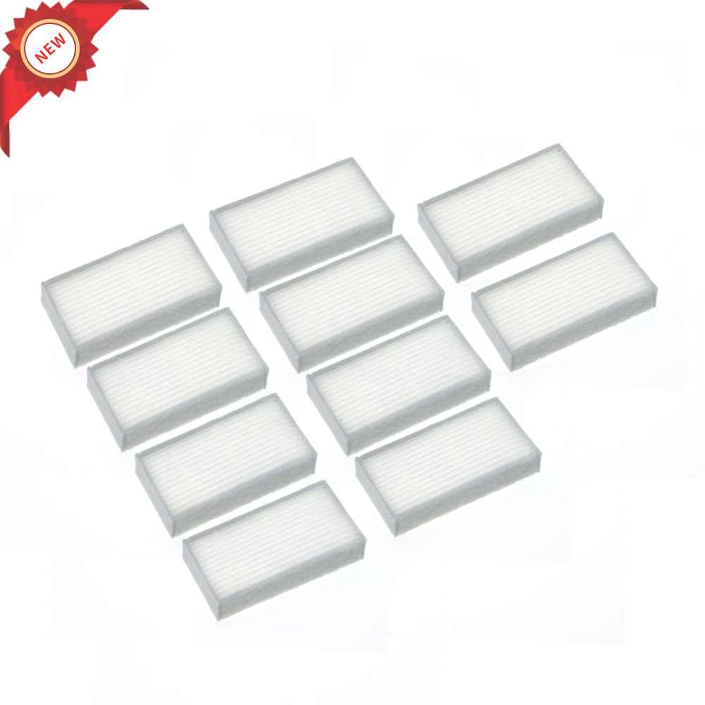 

10 pcs Vacuum Cleaner Filters for ilife v50 HEPA Filter for ilife v50 for panda X500 X600 ECOVACS CR120 Vacuum Cleaner Parts