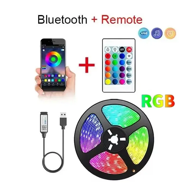 

RGB Светодиодная лента USB 5В