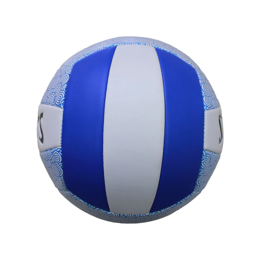 

Size 5 Volleyball Competition Volleyballs Training Handball Blue White Porcelain Soft Ball Beach Balls Backyard Game