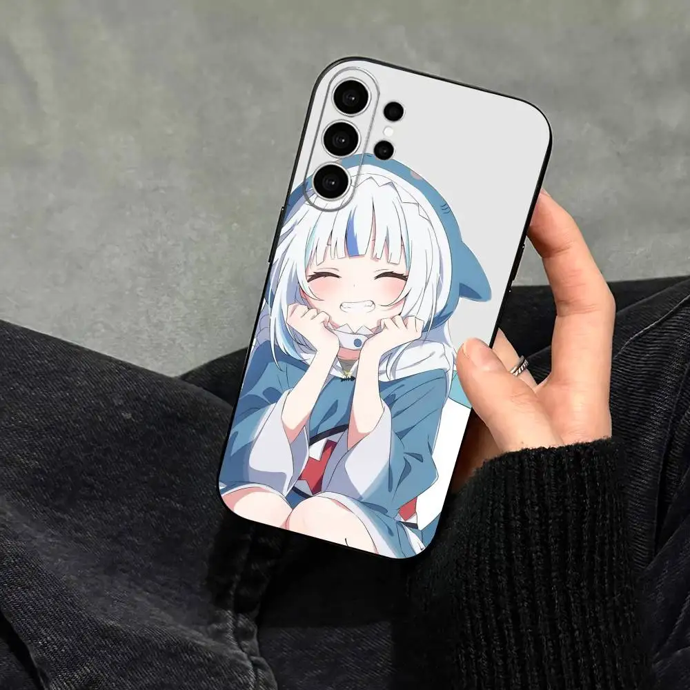 Фото Чехол для телефона Sameko Saba Cute Indie Virtual Youtuber для Samsung S25, S24, S21, S22, S23, S30, Ultra, S20, Plus, Fe, Lite, Note, 10, черный №3
