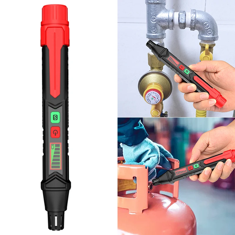 

Портативный детектор утечки газа HT59/HT60, портативный детектор природных газов, CH4 CO Finder для метана и пропана