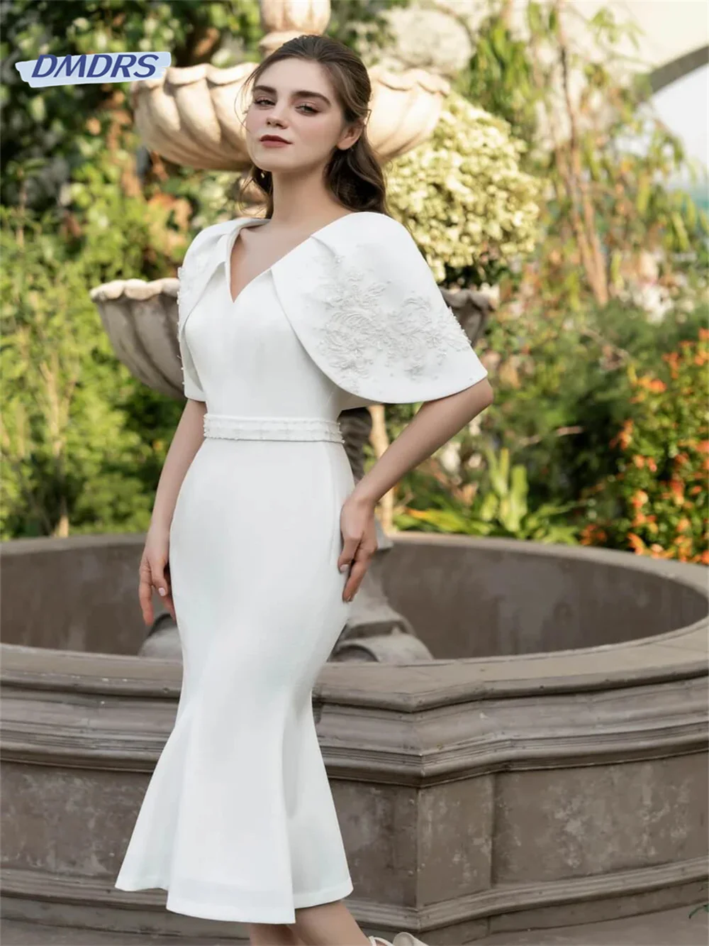 Рисунок 2 - Женское свадебное платье с V-образным вырезом