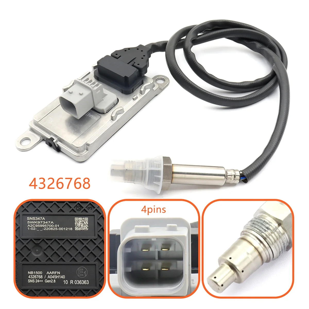 Датчик оксида азота Nox 24 В для 5WK97347A 4326768