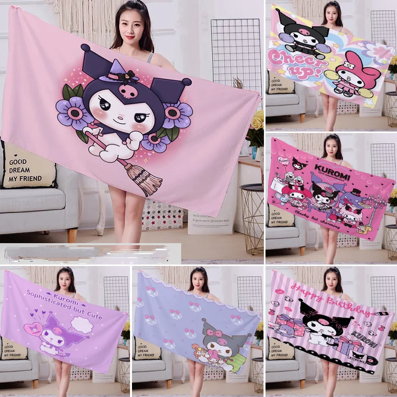 Absorbent Quick Dry Swimming Bath Towel Various Patterns