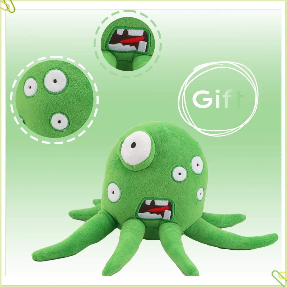 Плюшевая игрушка 35 см качающаяся из аниме приключенческая игра осьминог монстры