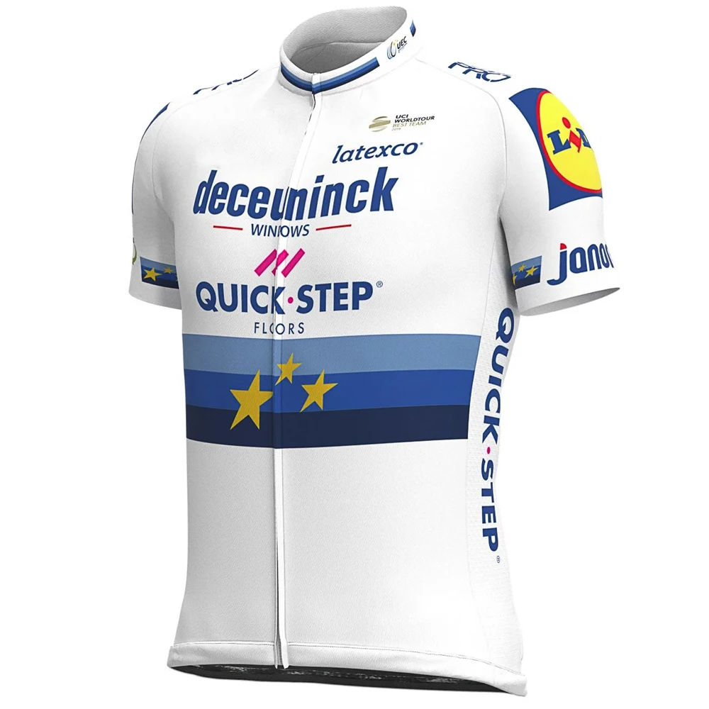 

2022 Summer European Champion Quick Step Cycling Clothing Men's Cycling Jersey Set Road Bike Suit MTB Uniform Maillot Culotte