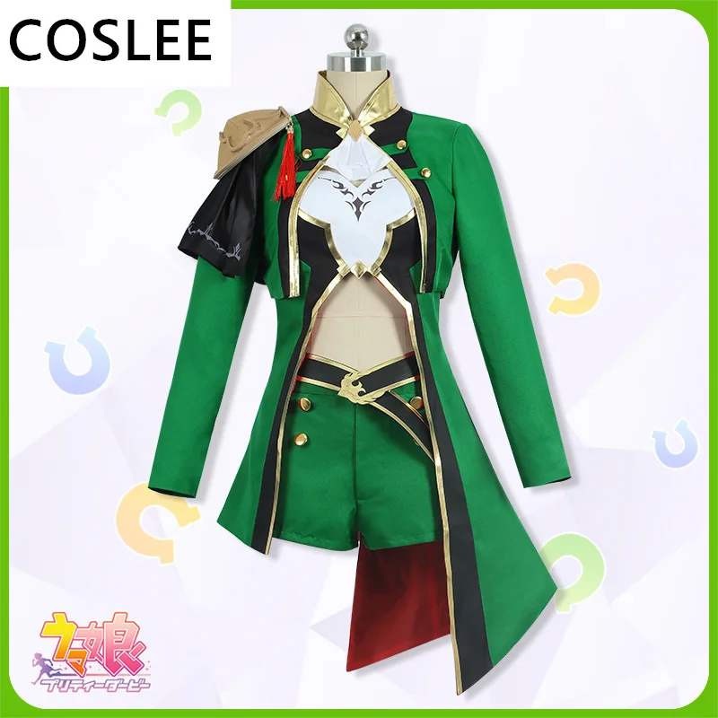 

COSLEE [S-3XL] Game Umamusume: Pretty Derby Symboli Kris S Cosplay Costume Gorgeous Uniform Halloween Party Role Play Outfit New