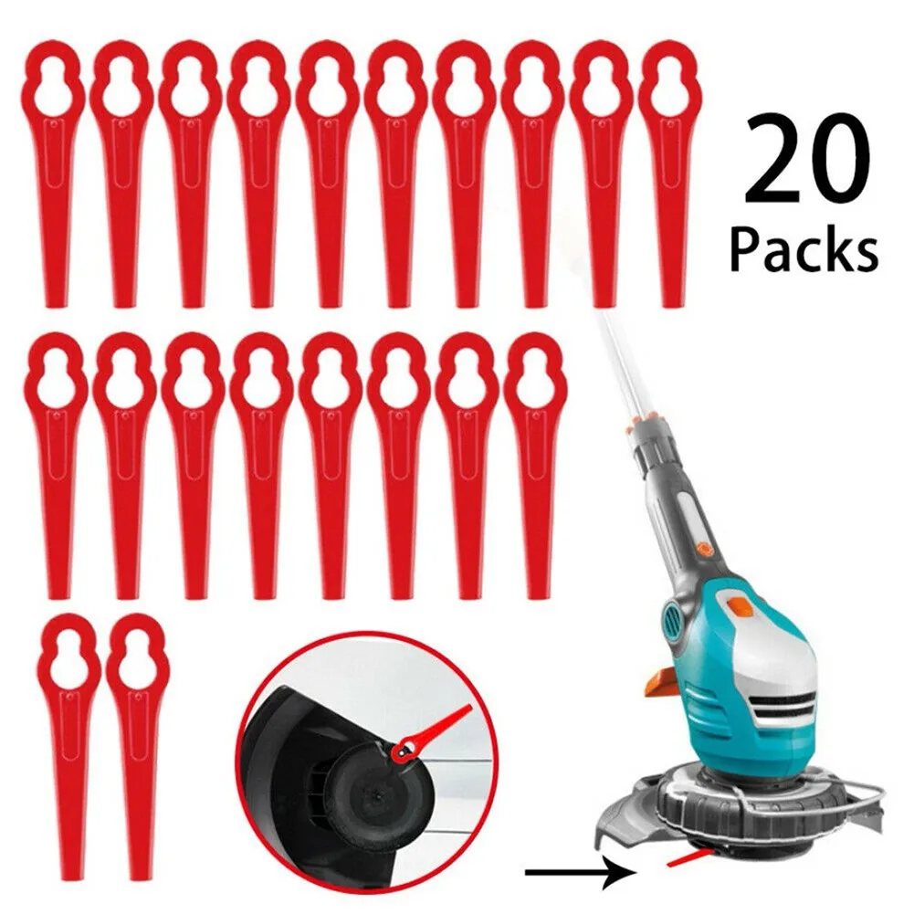 Сменные Пластиковые лезвия 20 шт. для беспроводного триммера Einhell GE-CT 18 стрижки