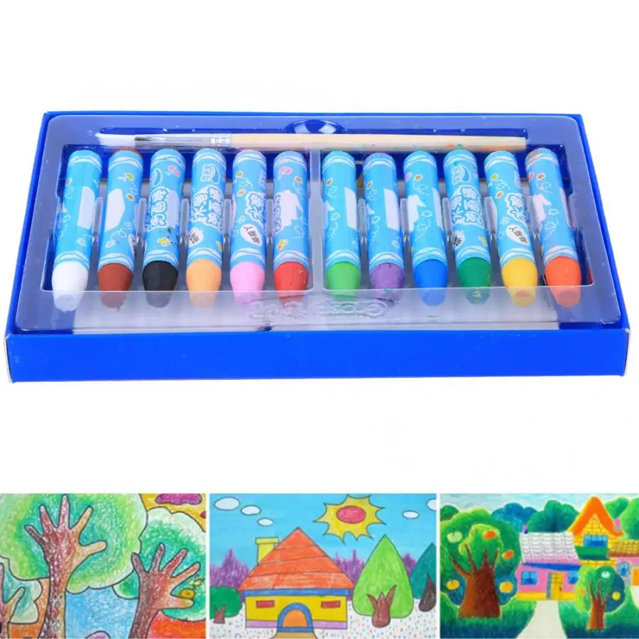 Watercolor Pen Student Stationery Water Color Crayons 031
