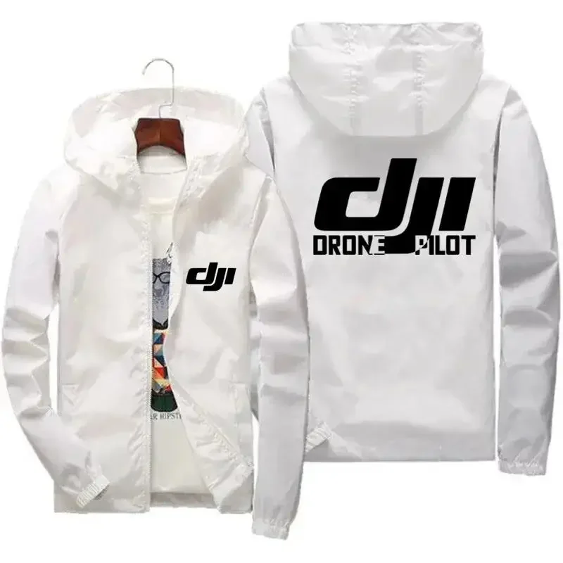 2024 ветрозащитная куртка-бомбер унисекс с капюшоном для летательных аппаратов DJI